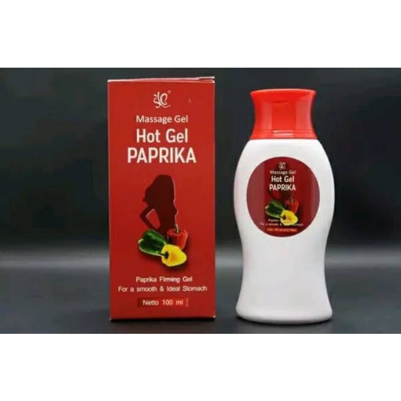 MASSAGE GEL HOT GEL PAPRIKA GREEN TEA BY SYB BPOM - GEL PENGECIL PERUT DAN TUBUH