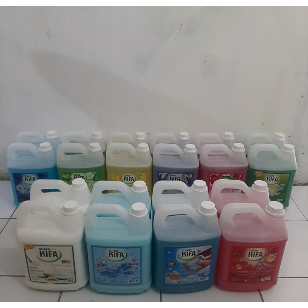 Sabun Cuci Tangan SUPER KIFA Handsoap Chamomile / Strawberry 4L Gojek