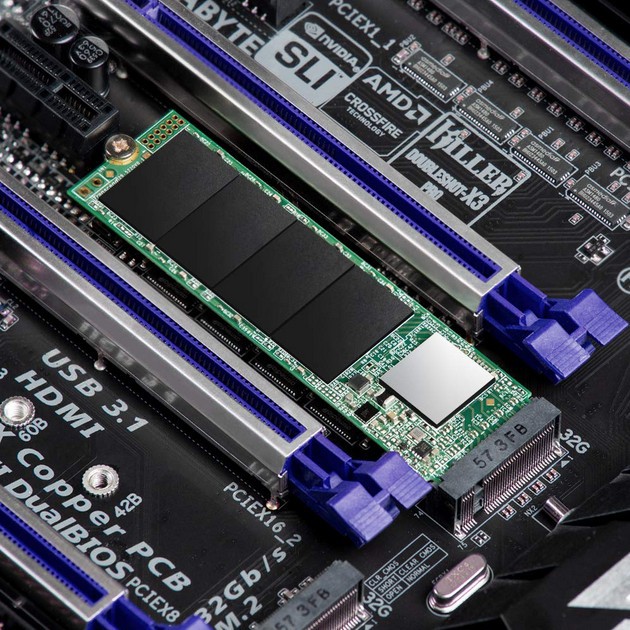 SSD TRANSCEND M.2 NVMe MTE110S 1TBB SSD NVMe M.2 PCIe Gen3x4