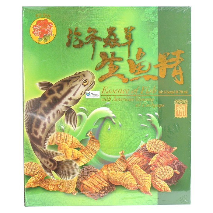 

Essence Of Fish with American Ginseng & Cordyceps-Penambah Darah