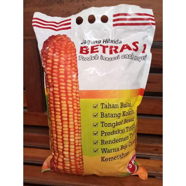 Bibit jagung hibrida BETRAS 1 kemasan 5kg