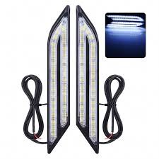 Lampu Drl Led Drl Samping Mobil Led Bumper Mobil Cahaya Putih R032