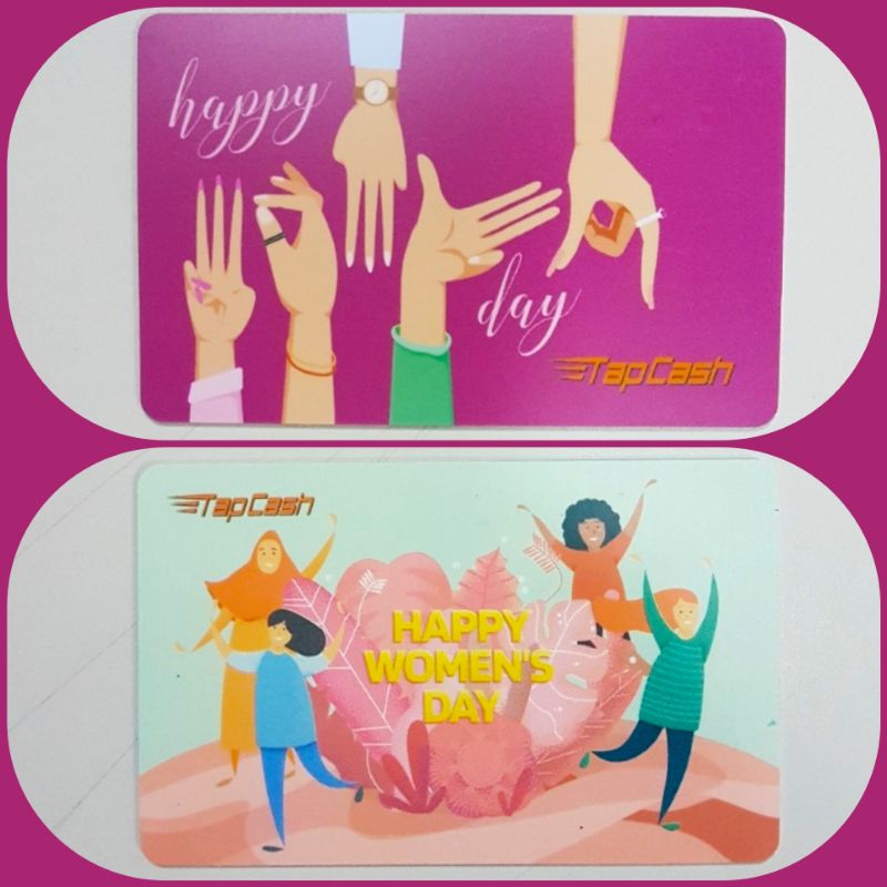 Tapcash BNI Edisi Spesial Happy Woman Day /Like eMONEY eTOLL Flazz or Brizzi