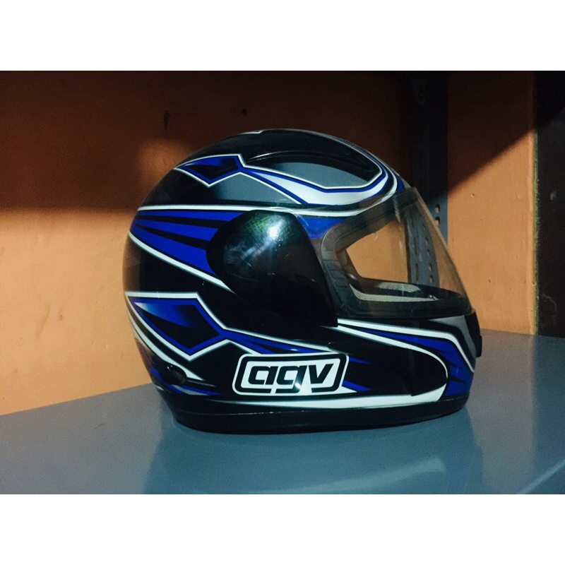 AGV GP1 Blue Motif (Seken/Second/Bekas)