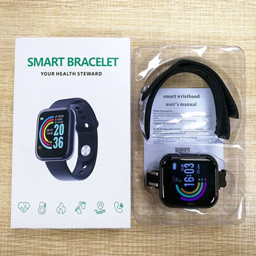 Jam Hp / Jam Tanggan Smart Bracelet Watch Band Fitness Tracker