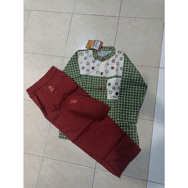 Baju Taqwa Muslim Anak Laki - Laki Dannis