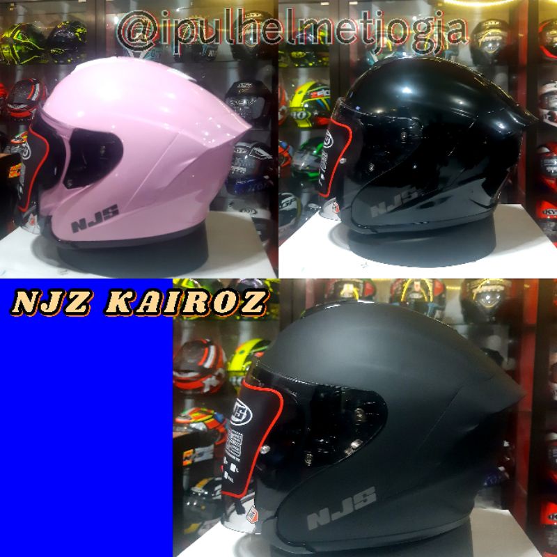 NJS KAIROZ SOLID HALF FACE