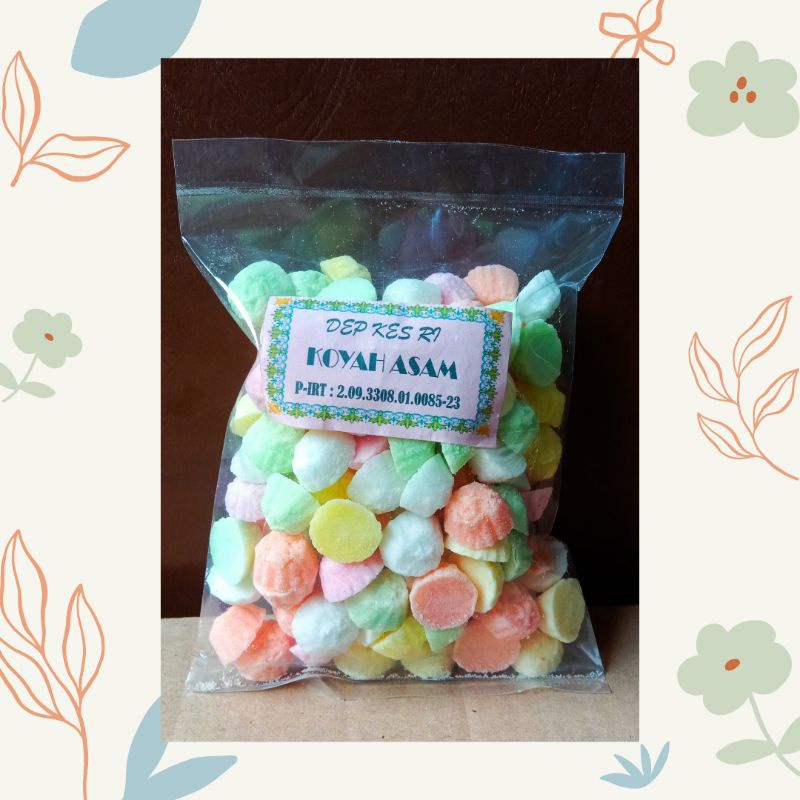 SNACK KILOAN TERMURAH KOYAH ASEM 250 GR FREE BUBBLE WRAP