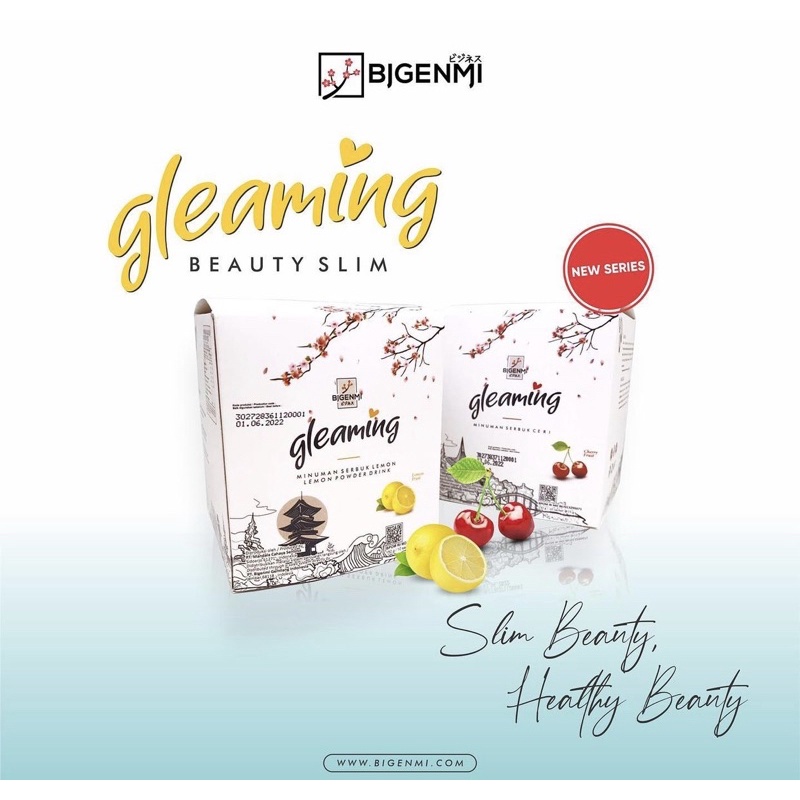 BIGENMI SLIMMING BEAUTY 2 BOX | BIGENMI GLEAMING BEAUTY SLIMMING |KEMASAN BARU
