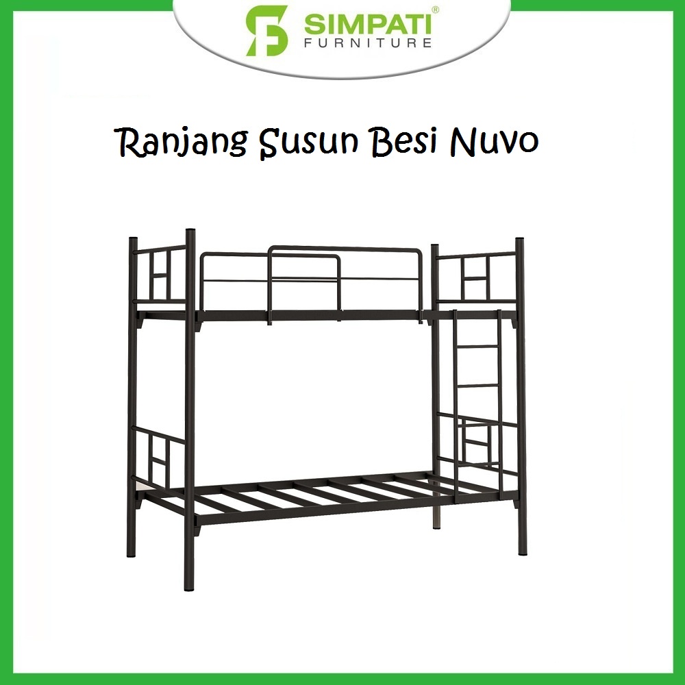 Ranjang Susun Besi Nuvo Kuat/ Kokoh
