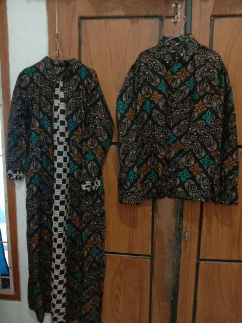 Batik Couple Sogan Sarimbit Batik