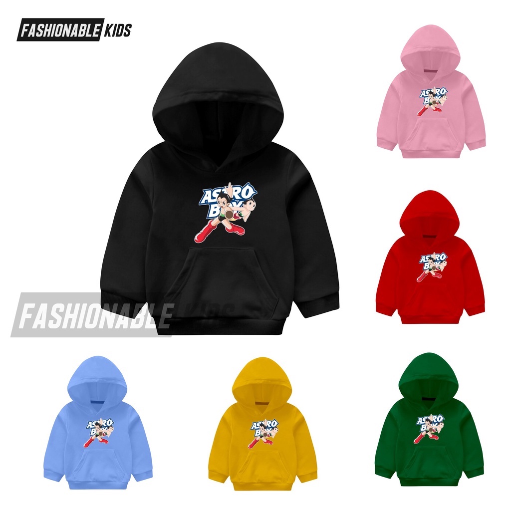 Sweater Anak Astro Boy Hoodie anak Laki laki &amp; Peremuan Pakaian Anak Unisex