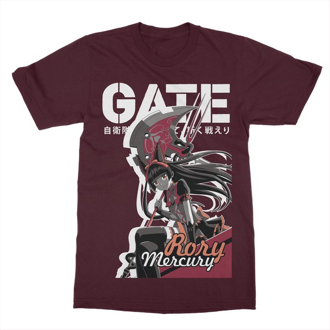 Kaos Anime Gate Rory Mercury - Anime Manga - Chicken Garment