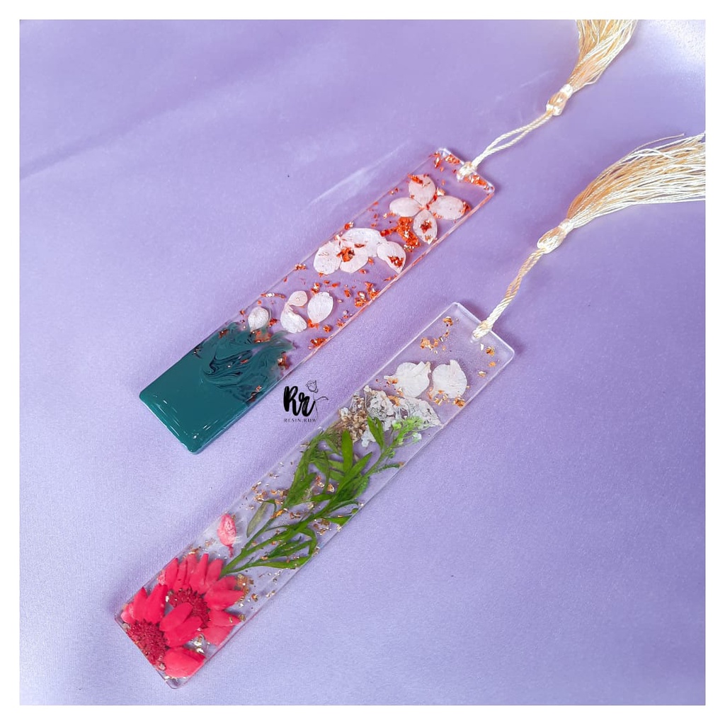 

Resin bookmark | Pembatas buku
