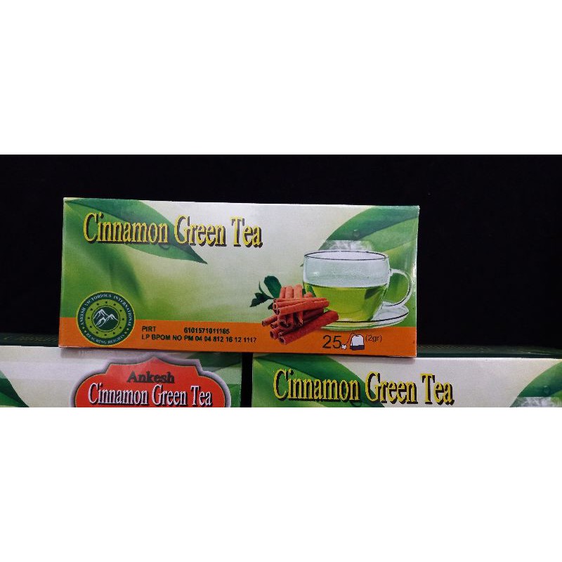 

Ankesh CASSIAVERA TEH CINNMON GREEN TEA