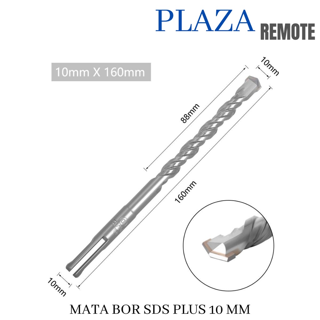 MATA BOR TEMBOK BETON BOBOK SDS PLUS 150 MM DIAMETER 10 MM