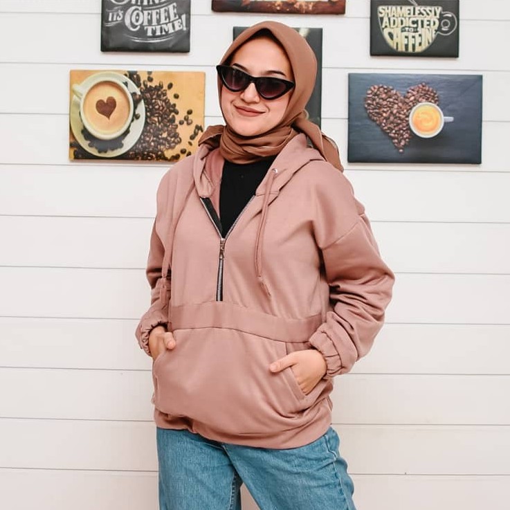 Zaira Hoodie - Jaket Hoodie Wanita