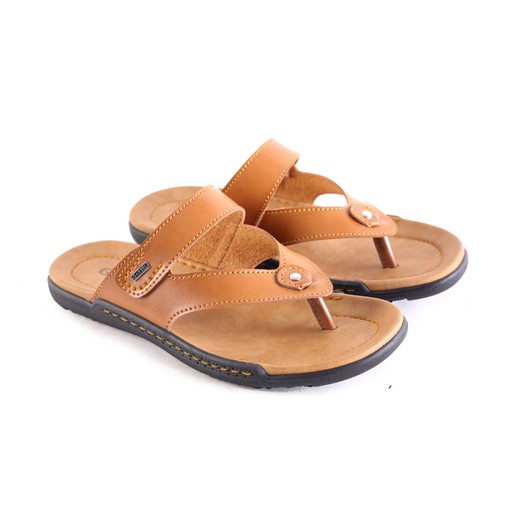 Sandal Pria Casual Outdoor / Sendal Kulit Murah / Sandal Pria Kulit