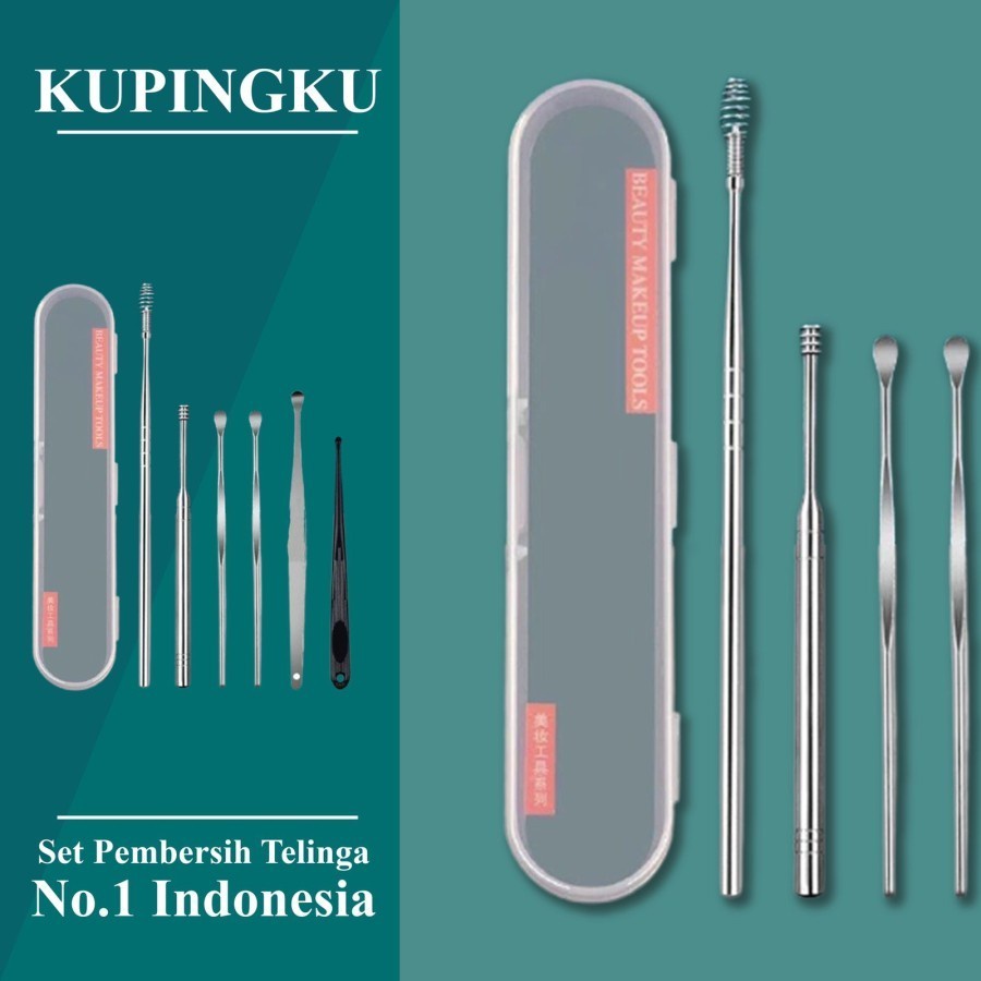 KUPINGKU | SET PEMBERSIH TELINGA NO.1