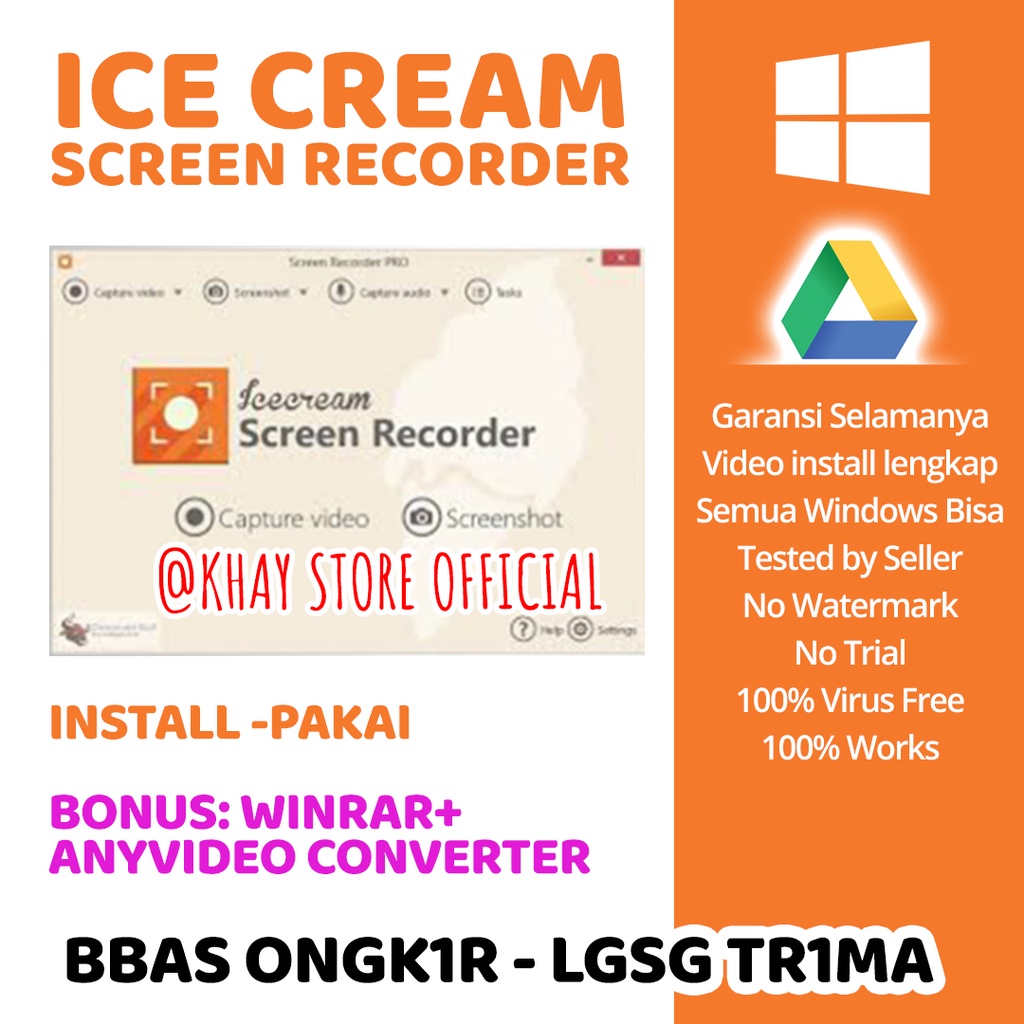 Ice Cream Screen Recorder