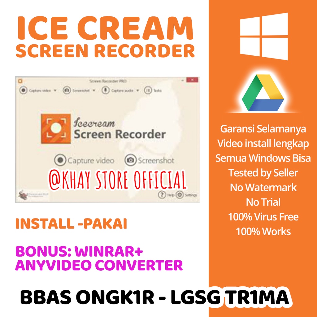 Ice Cream Screen Recorder