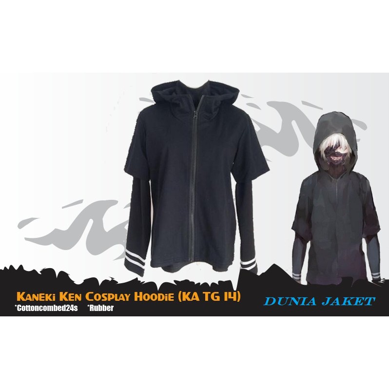 Kaos Anime Tokyo Ghoul Kaneki Ken Cosplay Tees - KA TG 14