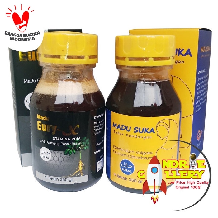 

PAKET Madu Penyubur kandungan dan penyubur pria | Madu Penyubur Kandungan Al-Mabruroh dan Eury X untuk Pasutri