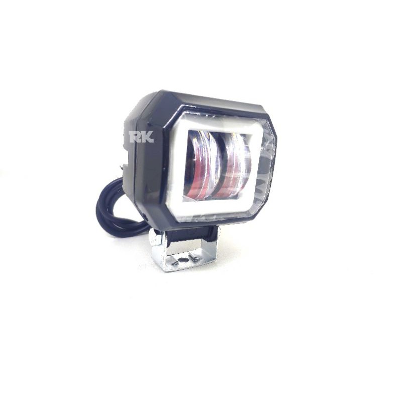 LAMPU FOGLAMP LED ANGEL EYE MOTOR MOBIL CUT OFF ANTI AIR