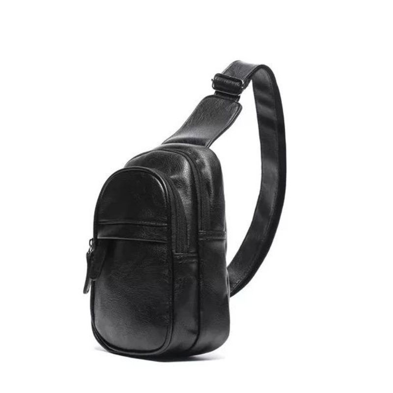 ZRA MAN LEATHER CROSSBODY BAG