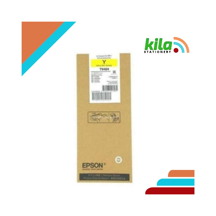 Tinta Epson T9484 Yellow = Printer Epson WF-C5290 | WF-C5290a | WF-C5790 | WF-C5790a