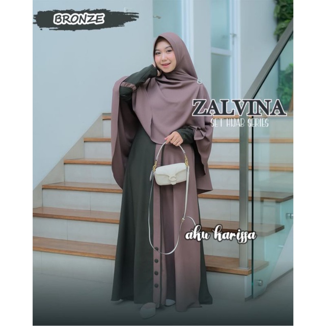 AKU KARISSA ORI//AMEENA SET SYAR'I//DRESS MUSLIMAH ORI AKU KARISSA // GAMIS ITYCREPE // ZALVINA SET 