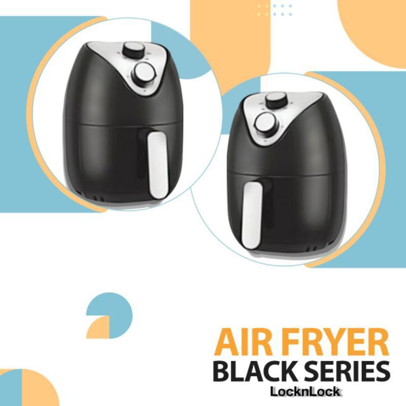 Lock&Lock Air Fryer Black Series Original Lock n Lock 2L