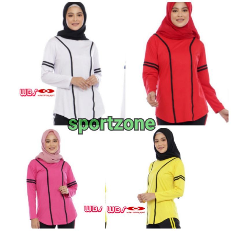 baju senam base ball / baju senam wanita