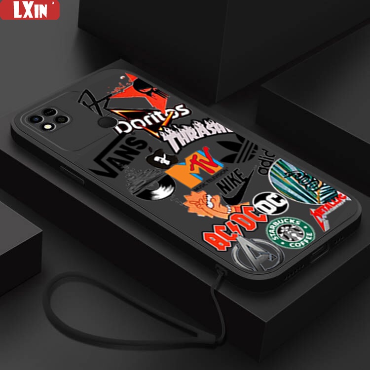 Soft Case Karet Desain liuxin Gaya Eropa Untuk Redmi10C Redmi Note 11 Note11S Redmi10 9T Note10 Pro Note9S Note9Pro Note8 Poco M3 X3Pro X3NFC