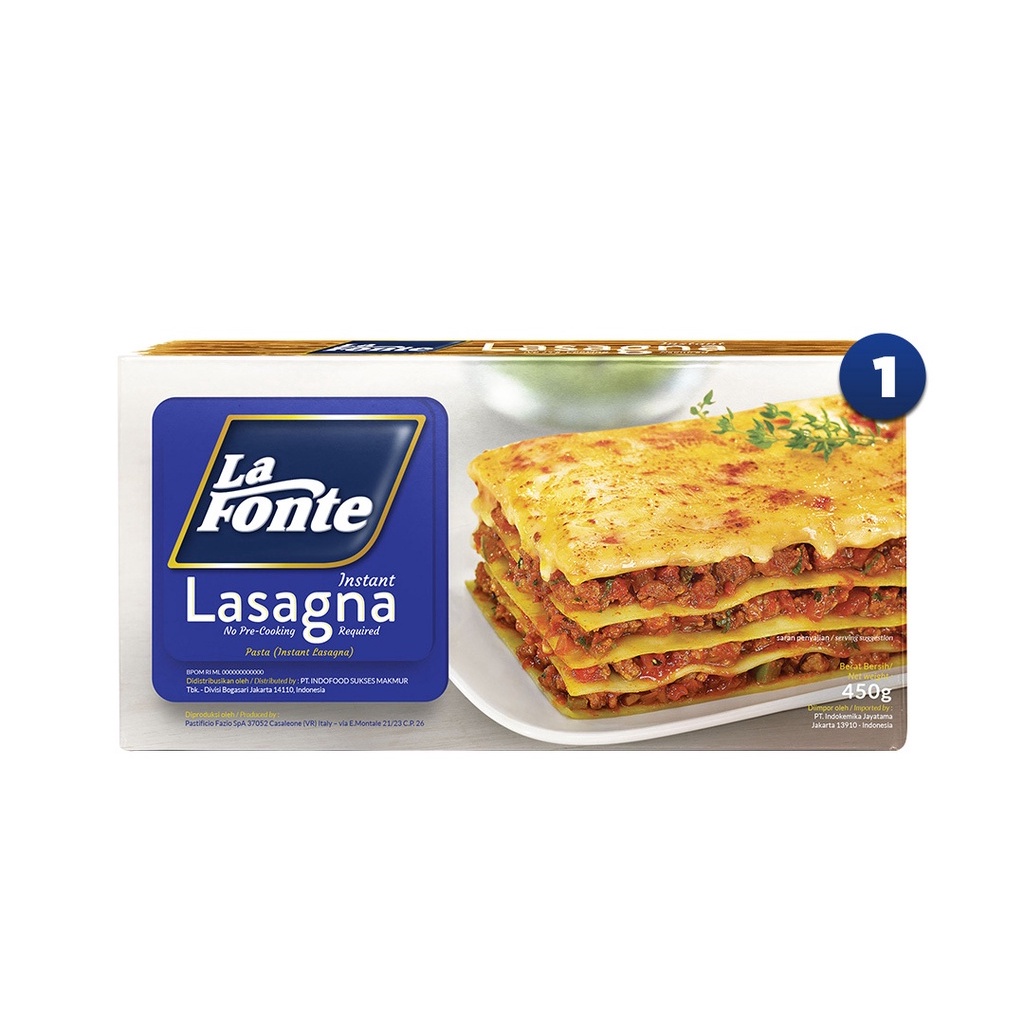 

La Fonte Lasagna 230 Gram