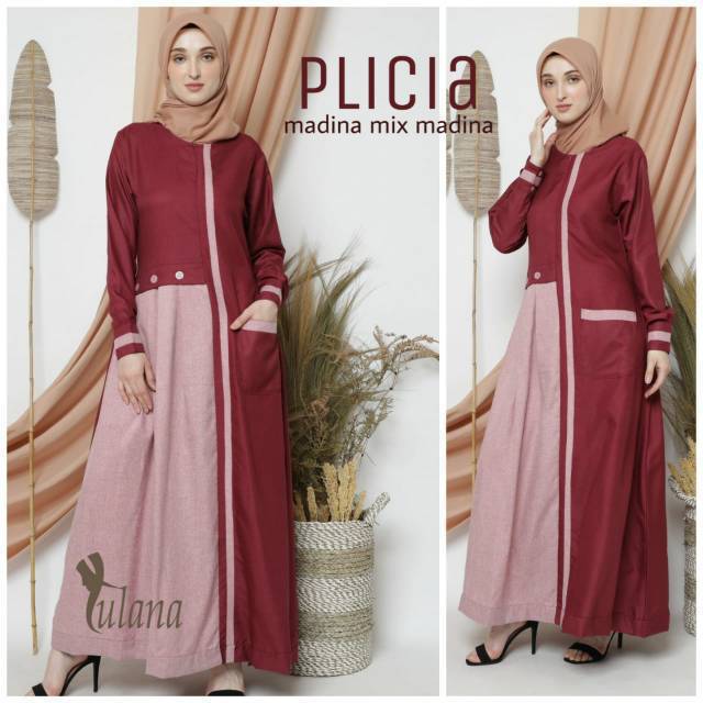 Gamis Syar'i Plicia