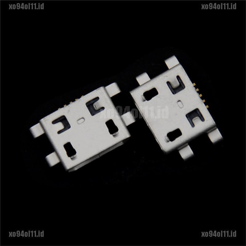 【XO+COD】20pcs Micro USB 5pin B Type Female Connector Jack Charging Socket