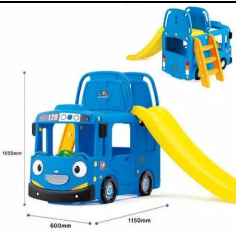 Yaya Tayo Slide n Swing Perosotan Ayunan Tayo Bus Swing Tayo