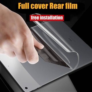 Film Belakang Hydrogel HD Ukuran 10 2022 10.9 inch Untuk iPad Pro 2020 2021 2022 11 12.9 inch