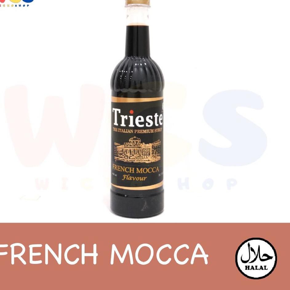 

TERMURAH!!! Trieste Syrup Premium - Sirup Rasa French Mocca - 650 ml