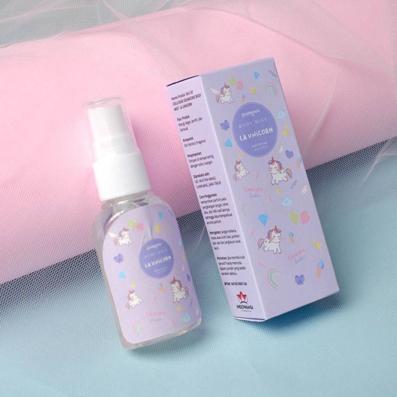 BODY MIST Geamoore BPOM Bodymist Parfum Badan Geamore-La Unicorn