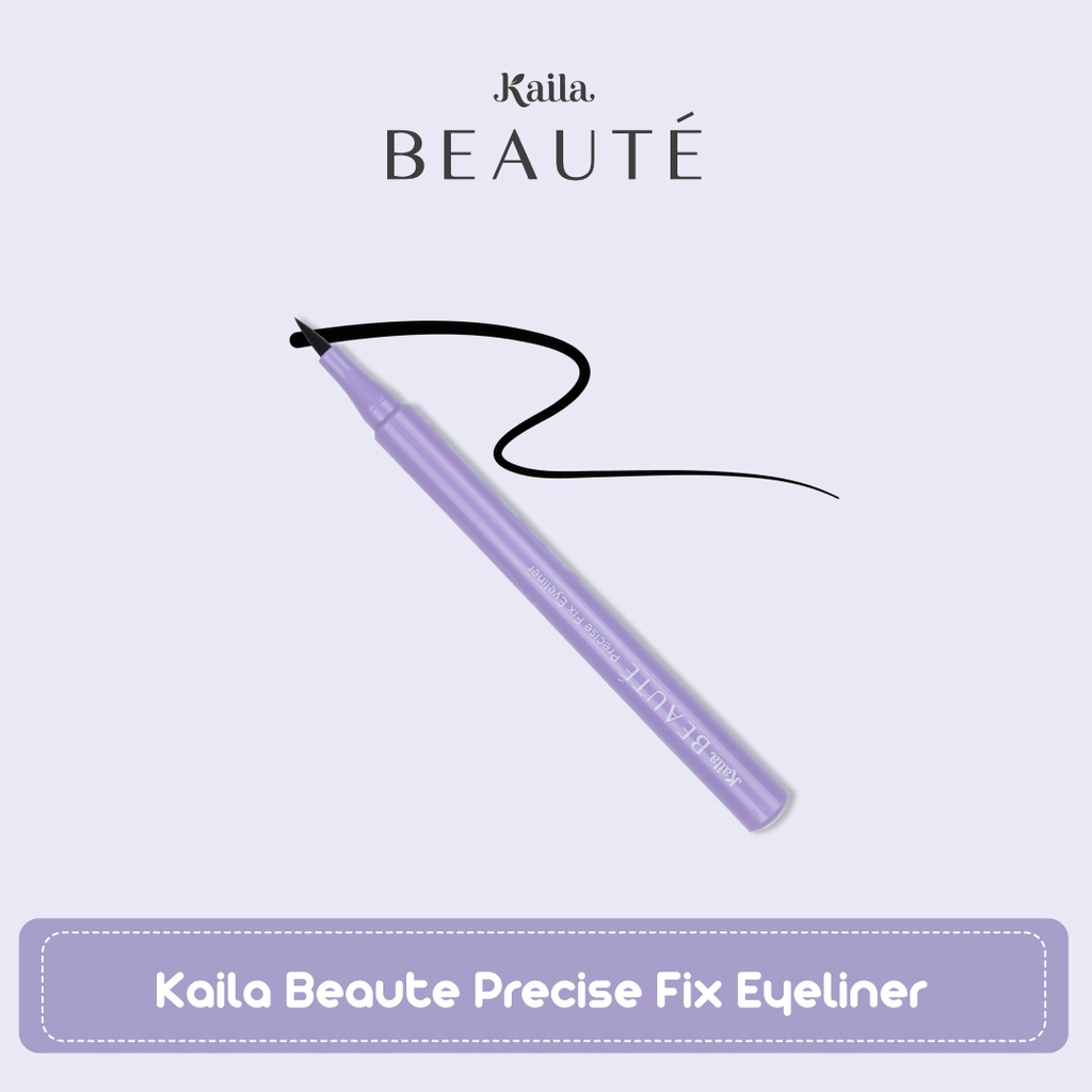 ⭐BAGUS⭐ KAILA BEAUTE Precise Fix Eyeliner 1ml | Eyeliner