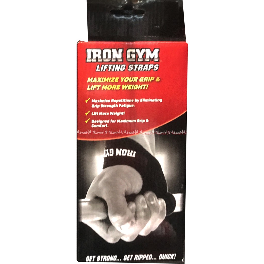 Iron Gym Lifting Straps Tali Ripped Untuk Fitness dan Angkat Beban