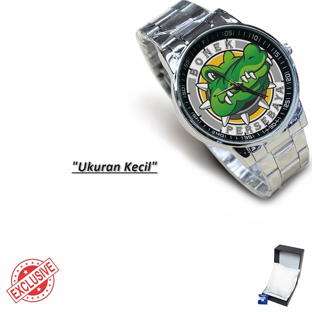 Jam Tangan Rantai Couple PERSEBAYA BONEK - 2 (Awesome)