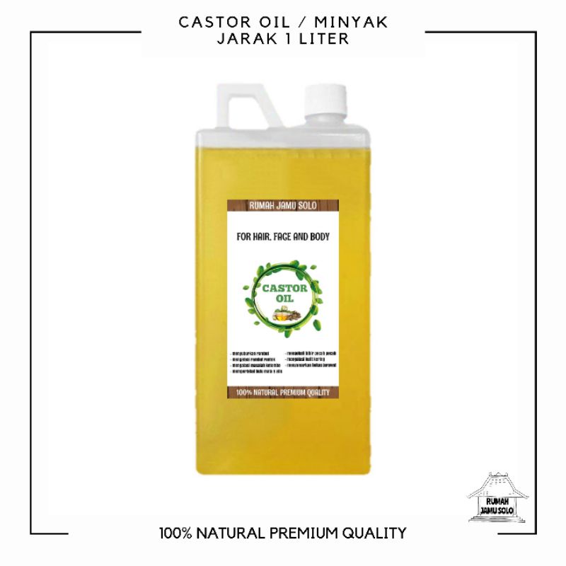 

Premium Castor oil minyak j 1 liter