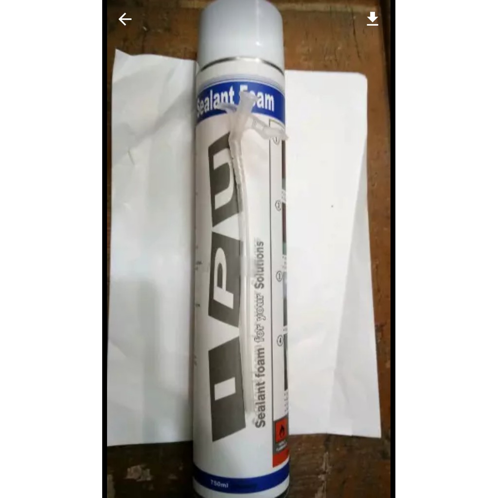 

Lem / Sealant Foam merk IPU uk. 750mm