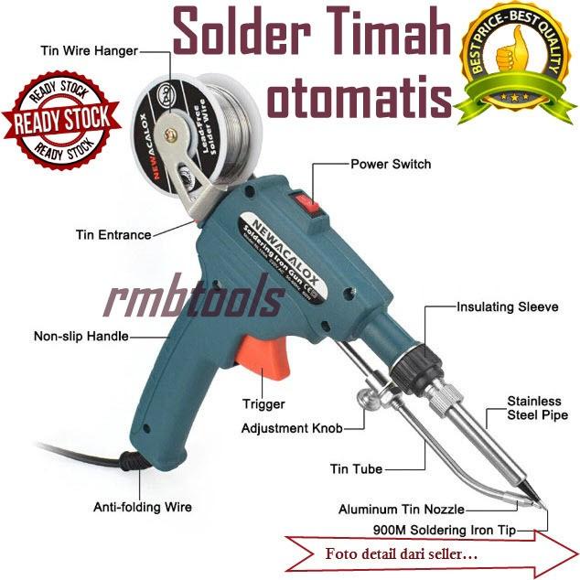 Timah Solder Solder Listrik Timah Otomatis 60W / Pistol Tembak Soldering Timah