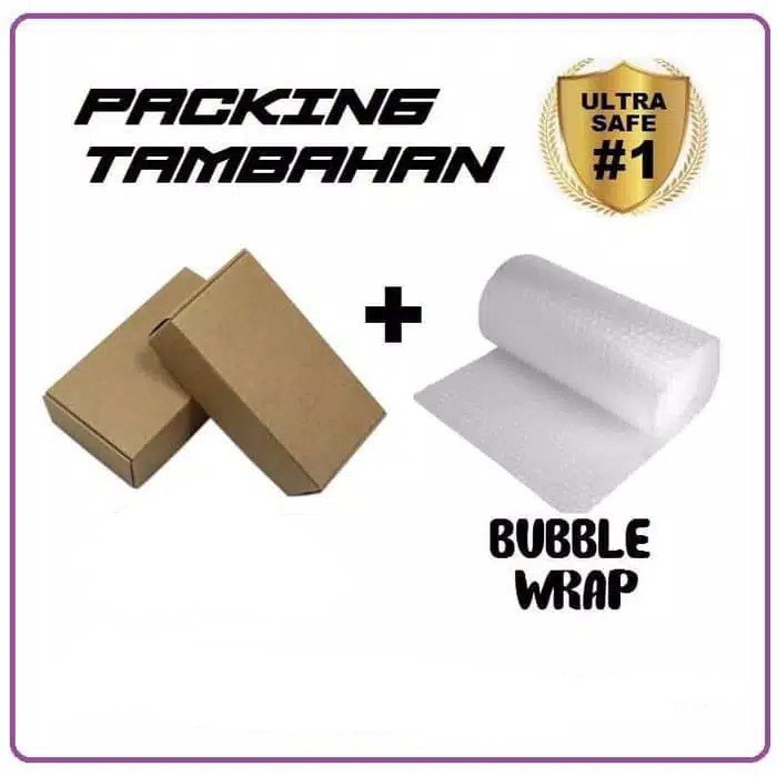 

Bubble Warp & Kardus Packing Tambahan Bubble Warp dan Kardus