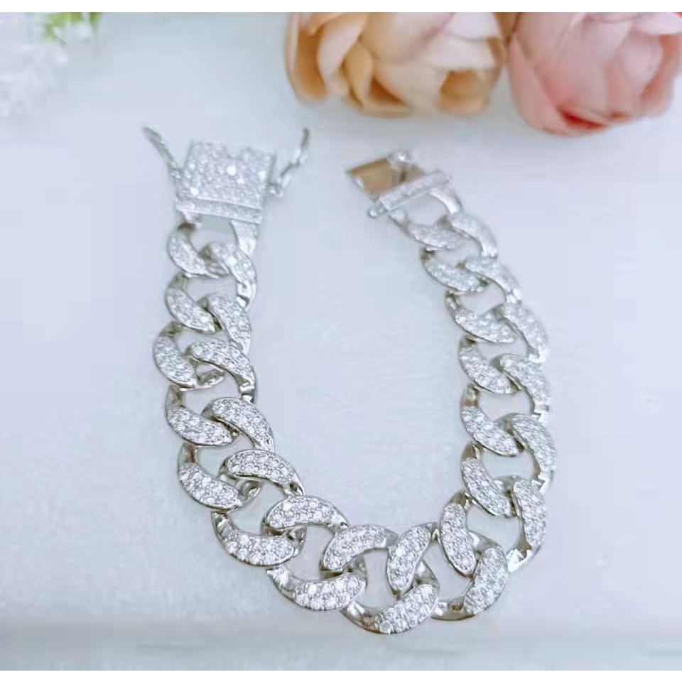 Gelang xuping mata full lapis emas perhiasan fashion GL013