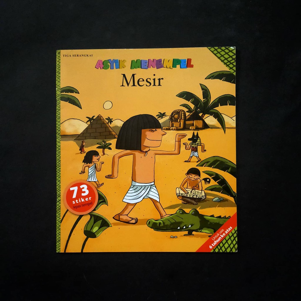 Buku Anak Asyik Menempel Mesir